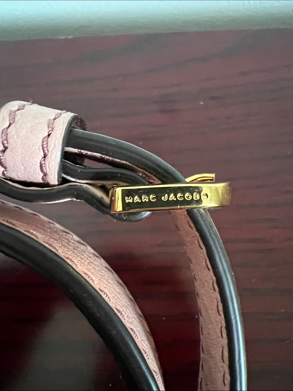 Marc Jacobs New York Blush Pink Pebbled Leather Crossbody with Gold Hardware - Picture 16 of 16